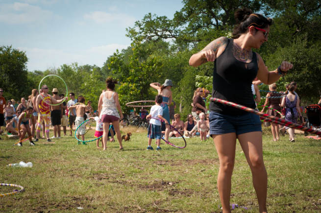 Eeyore's Birthday Party is a day-long festival taking place annually in Austin, Texas since 1963. CT