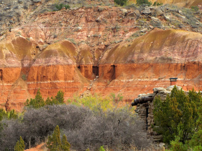 Palo Duro Canyon is a canyon system of the Caprock Escarpment located in the Texas Panhandle near the city of Amarillo CT