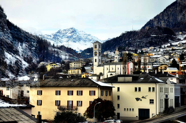 Switzerland has many stunning vistas that can enjoyed by rail.