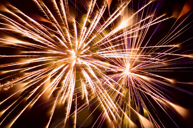 Fireworks are a class of explosive pyrotechnic devices used for aesthetic, cultural, and religious purposes 