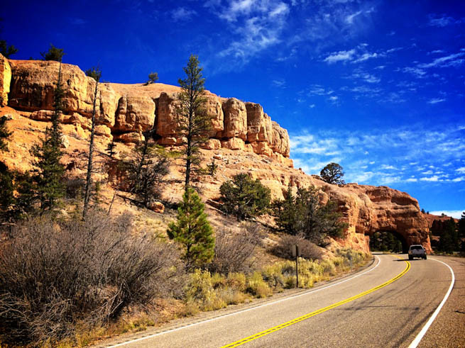 canyon or gorge is a deep ravine between pairs of escarpments or cliffs and is the most often carved landscape by the erosive activity of a river over geologic timescales CT