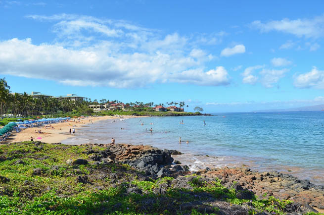 Maui is an island in the mid-Pacific, part of the Hawaiian island chain CT