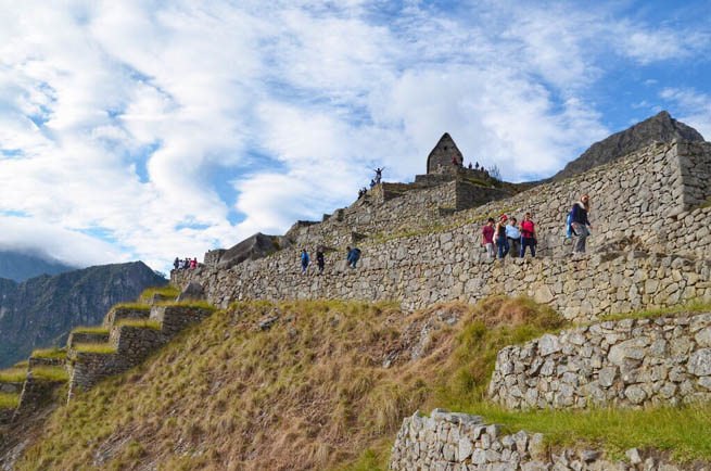 Machu Picchu is an Incan citadel set high in the Andes Mountains in Peru 7 CT